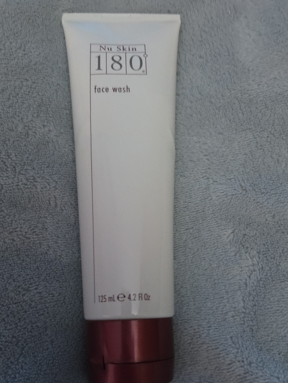 NuSkin 180° Face Wash - White Tube with Brown Text NWOT